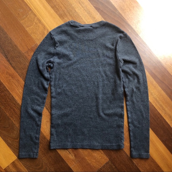 Ralph Lauren Sport Gray Longsleeve Fitted Top - Picture 3 of 3